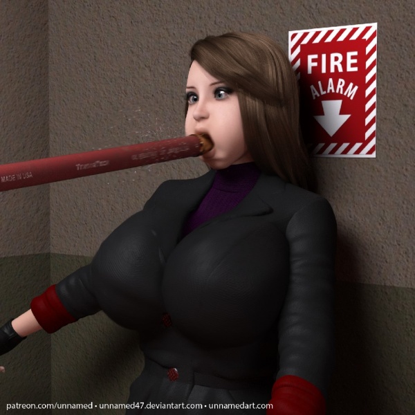 Hitwoman Fire Hose Inflation 13