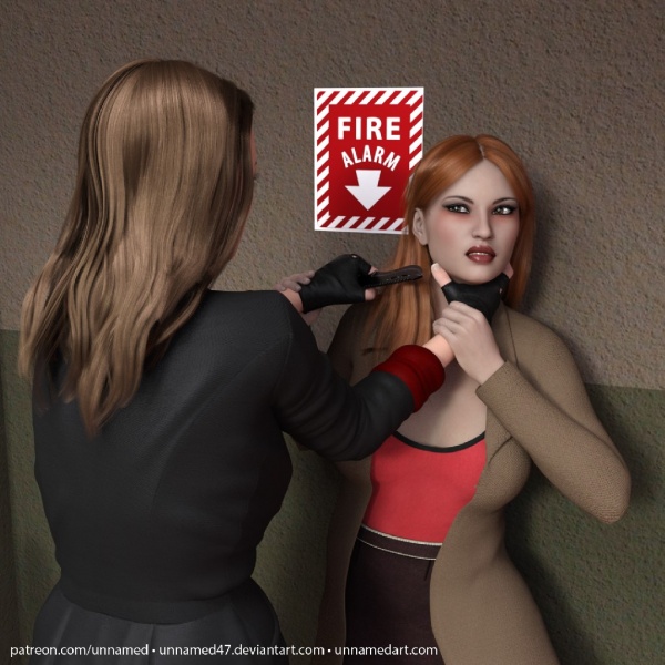 Hitwoman Fire Hose Inflation 04