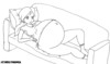 BellyManga, Girl on Couch