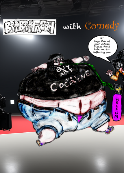 Famous YouTuber (Inflated) Meets Comedy | BodyInflation.org
