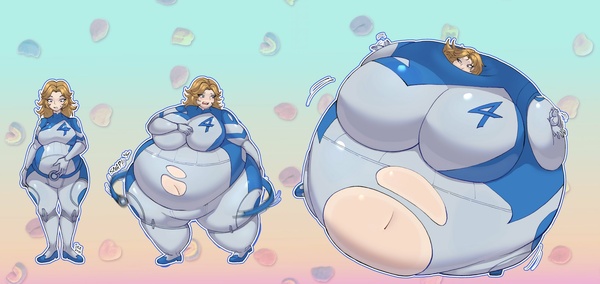 Sue Storm the Inflatable Woman