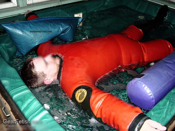 Diver leak test...