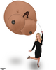 Mindy Kaling ballon