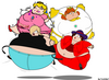 Peach, Daisy, Rosalina and Pauline Inflation