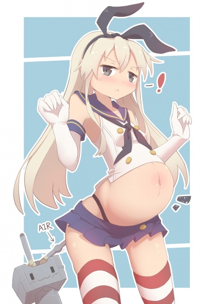 Shimakaze air belly