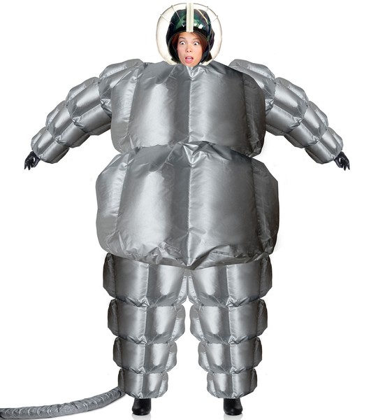 Claire's Space Suit Test