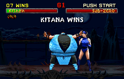 Mortal Kombat 2 Kiss of Death - Sub-Zero