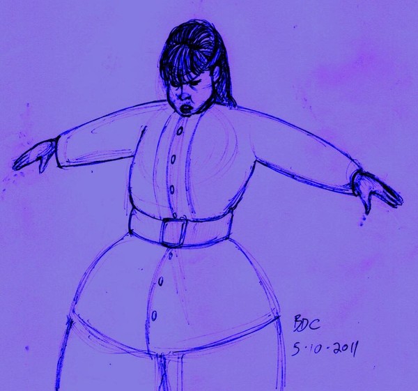 Denise Nickerson/Violet  Blueberry Surprise